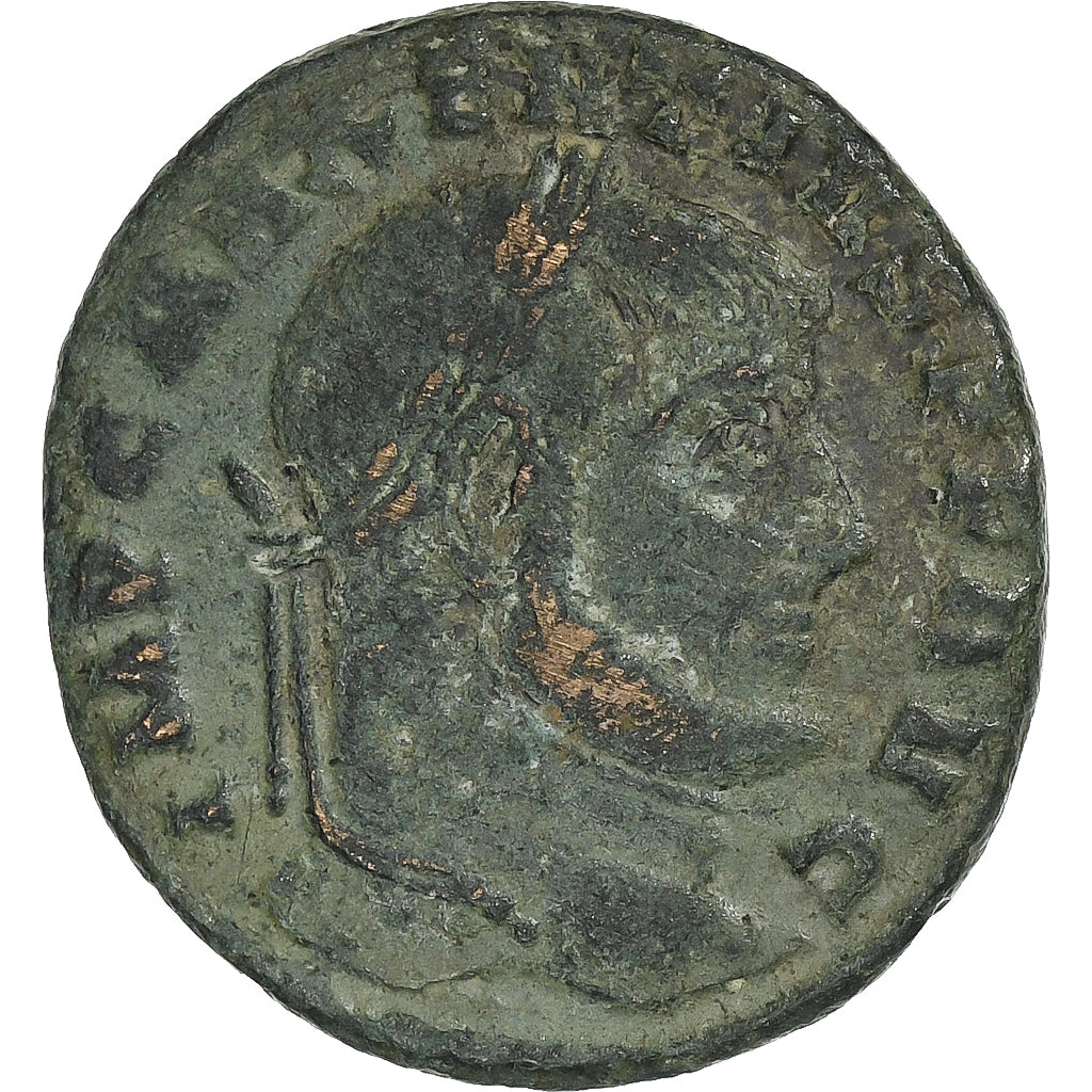 Maxentius, Follis, 307, Aquileia, Bronce, BC+, RIC:113