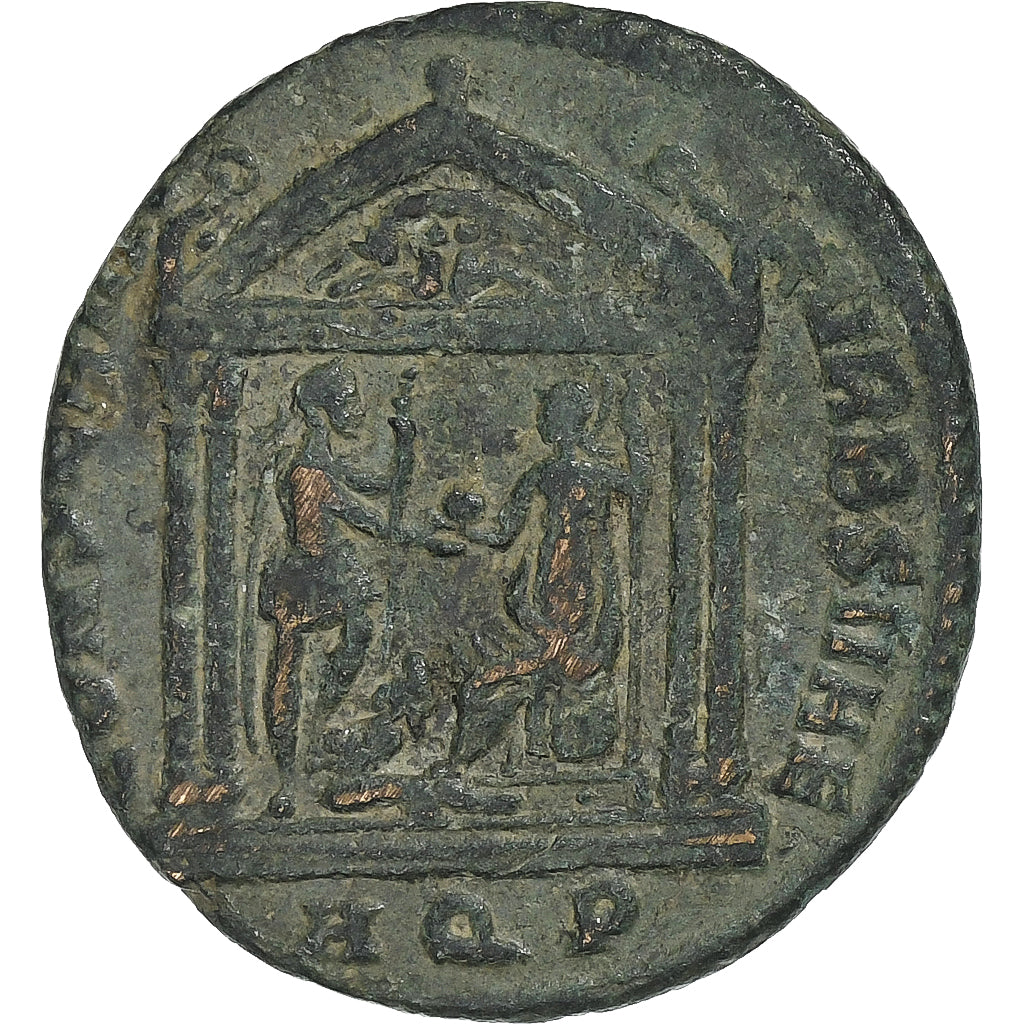 Maxentius, Follis, 307, Aquileia, Bronce, BC+, RIC:113