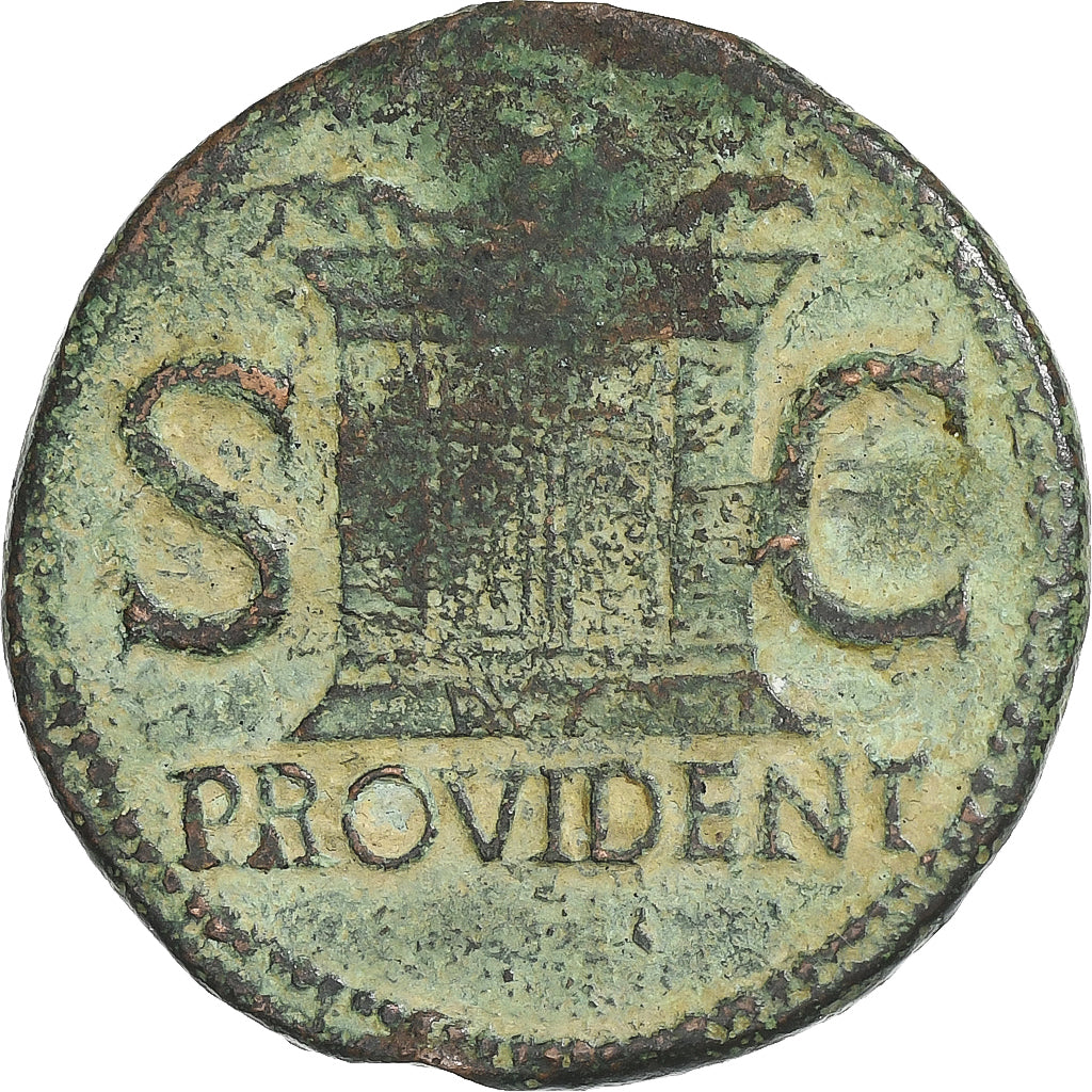 Tiberius, As, 22-30, Rome, Bronze, VF(30-35), RIC:81