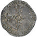 França, Henri IV, 1/4 Ecu, 1603, Rennes, Prata, EF(40-45), Gadoury:597