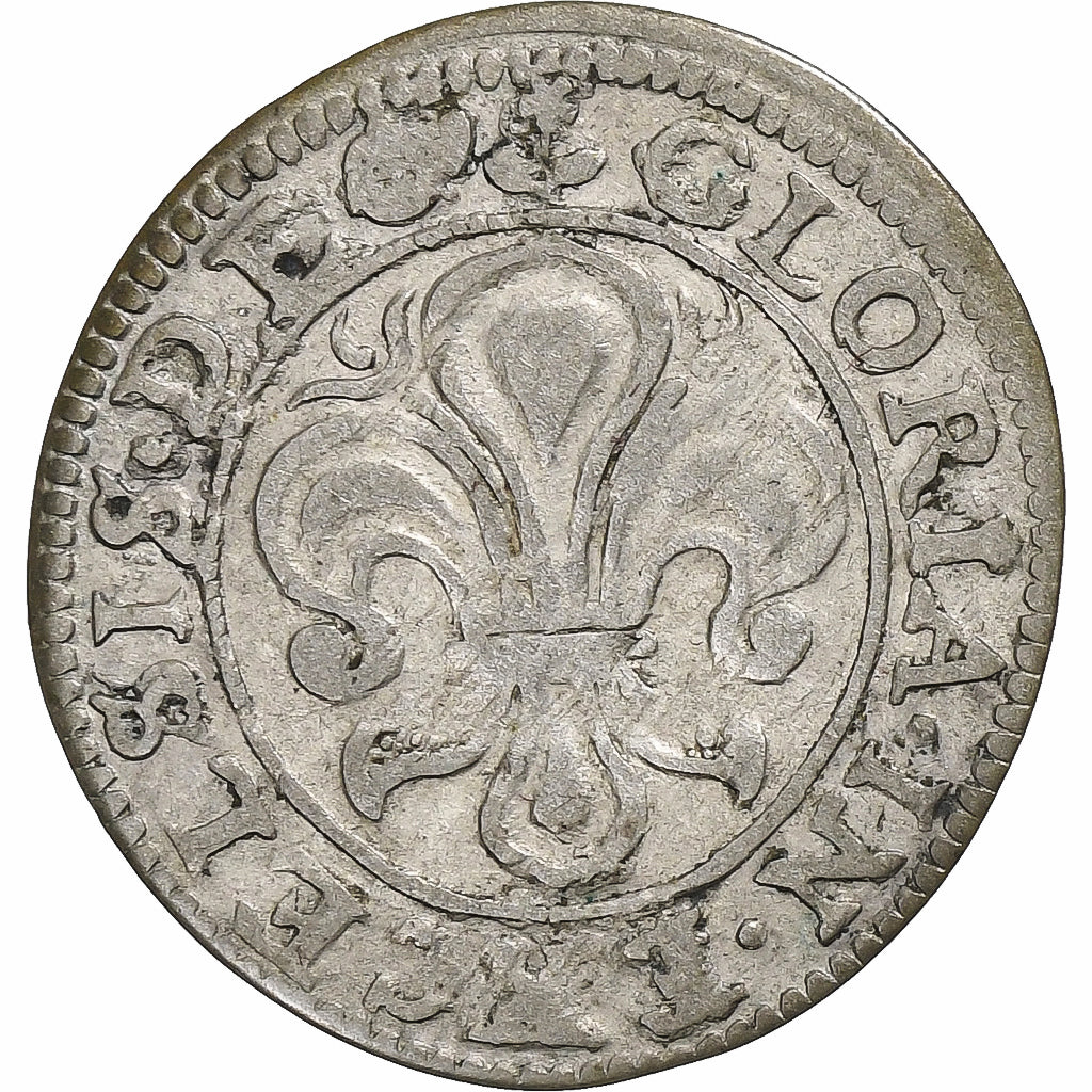 Free city of Strasbourg, 2 Kreuzer, 1640-1658, Strasbourg, Prata, EF(40-45)