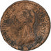 France, Decime, Dupré, AN 5, Paris, Copper, EF(40-45), Gadoury:187, KM:640