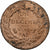 France, Decime, Dupré, AN 5, Paris, Copper, EF(40-45), Gadoury:187, KM:640