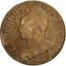 Frankreich, 5 Centimes, Dupré, AN 5, Orléans, Kupfer, S+, Gadoury:126, KM:640