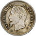 Frankrijk, Napoleon III, 20 Centimes, 1867, Paris, Zilver, ZF, Gadoury:309