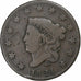 United States, Cent, Coronet Head, 1824, Philadelphia, Copper, VF(30-35)