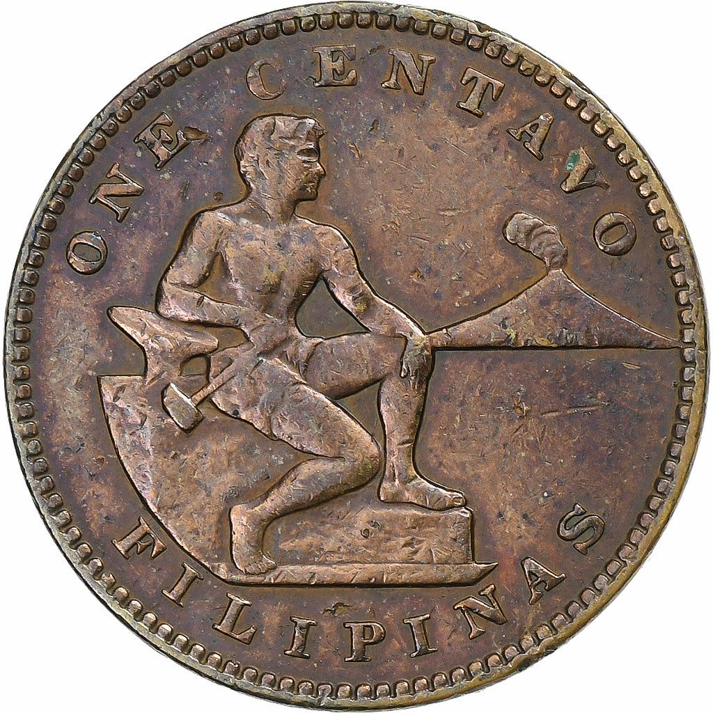 Philippines, Centavo, 1934, Manila, Cuivre, TB+, KM:163