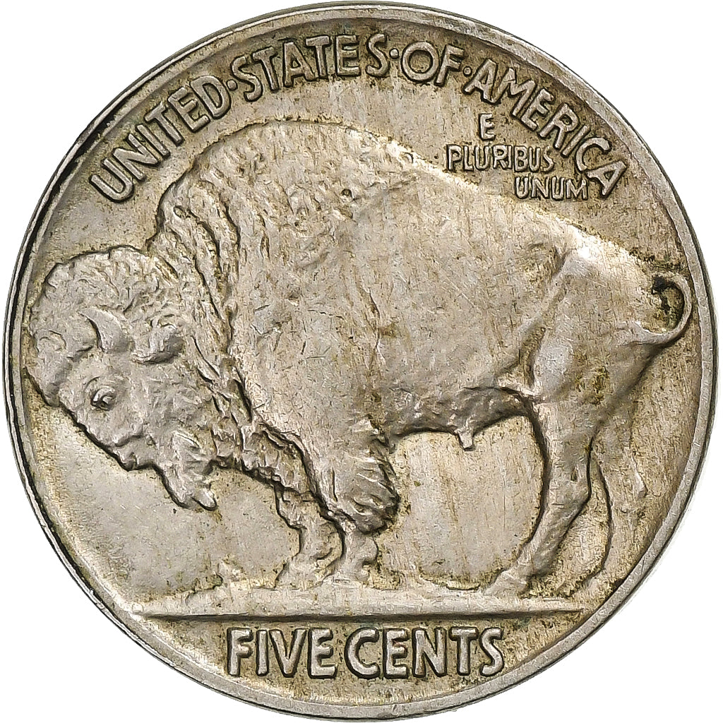 Vereinigte Staaten, 5 Cents, Buffalo, 1918, Philadelphia, Nickel, SS, KM:134