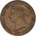 BRITS WEST AFRIKA, Victoria, Pice, 1898, Bombay, Koper, ZF+, KM:1