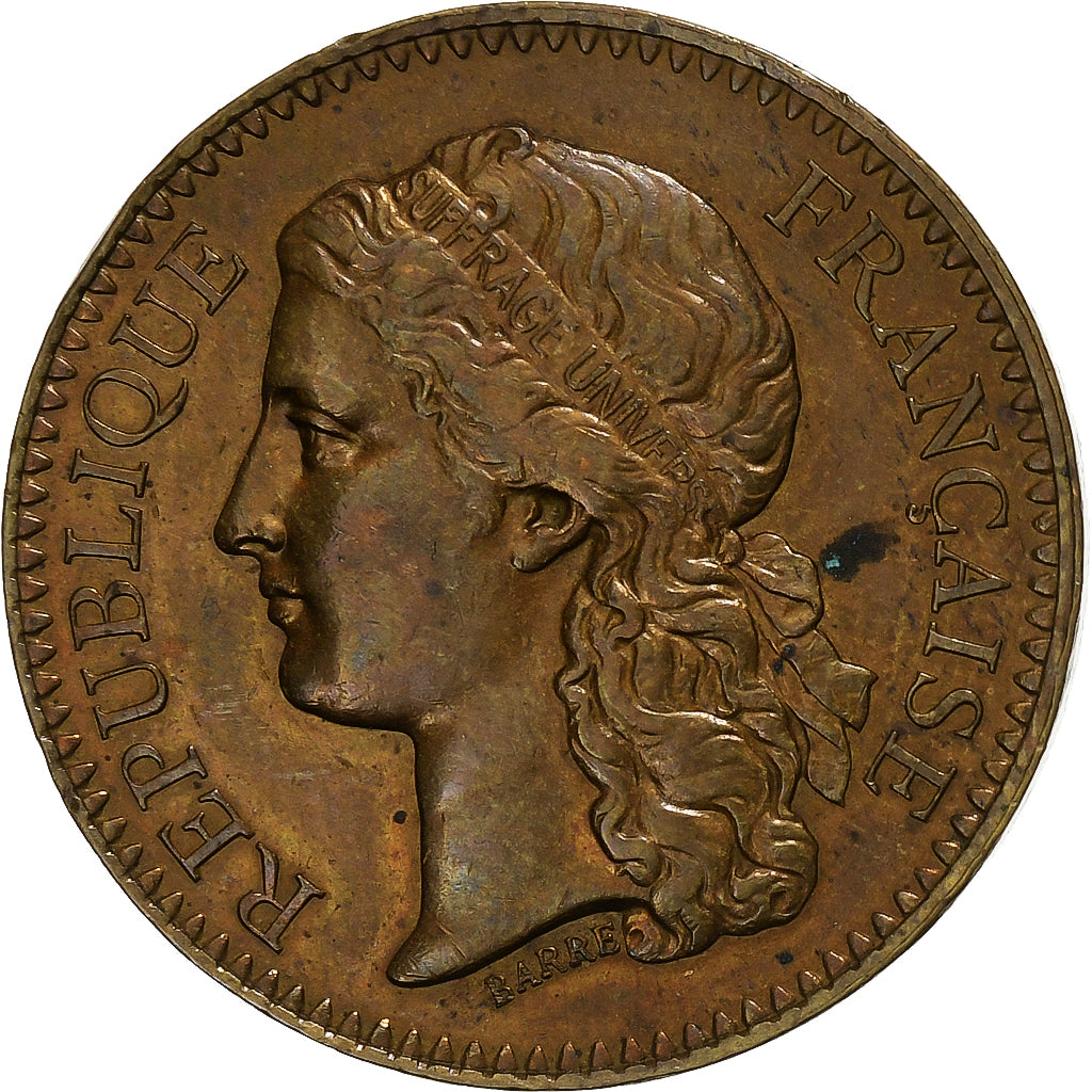 France, Médaille, Exposition universelle de Paris, 1889, Bronze, Barre, TTB+