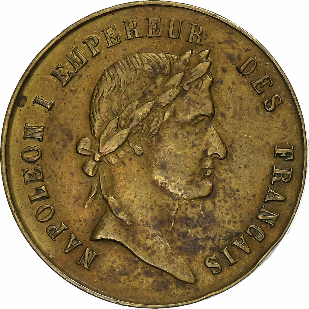 France, Token, Napoléon Ier & Napoléon III, Brass, EF(40-45)