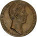 Francja, medal, Karol X, Visite à la Vendée, Miedź, Dubois/Puymaurin