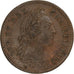 France, Token, Louis XV, Etats de Bourgogne, 1752, Copper, AU(50-53)