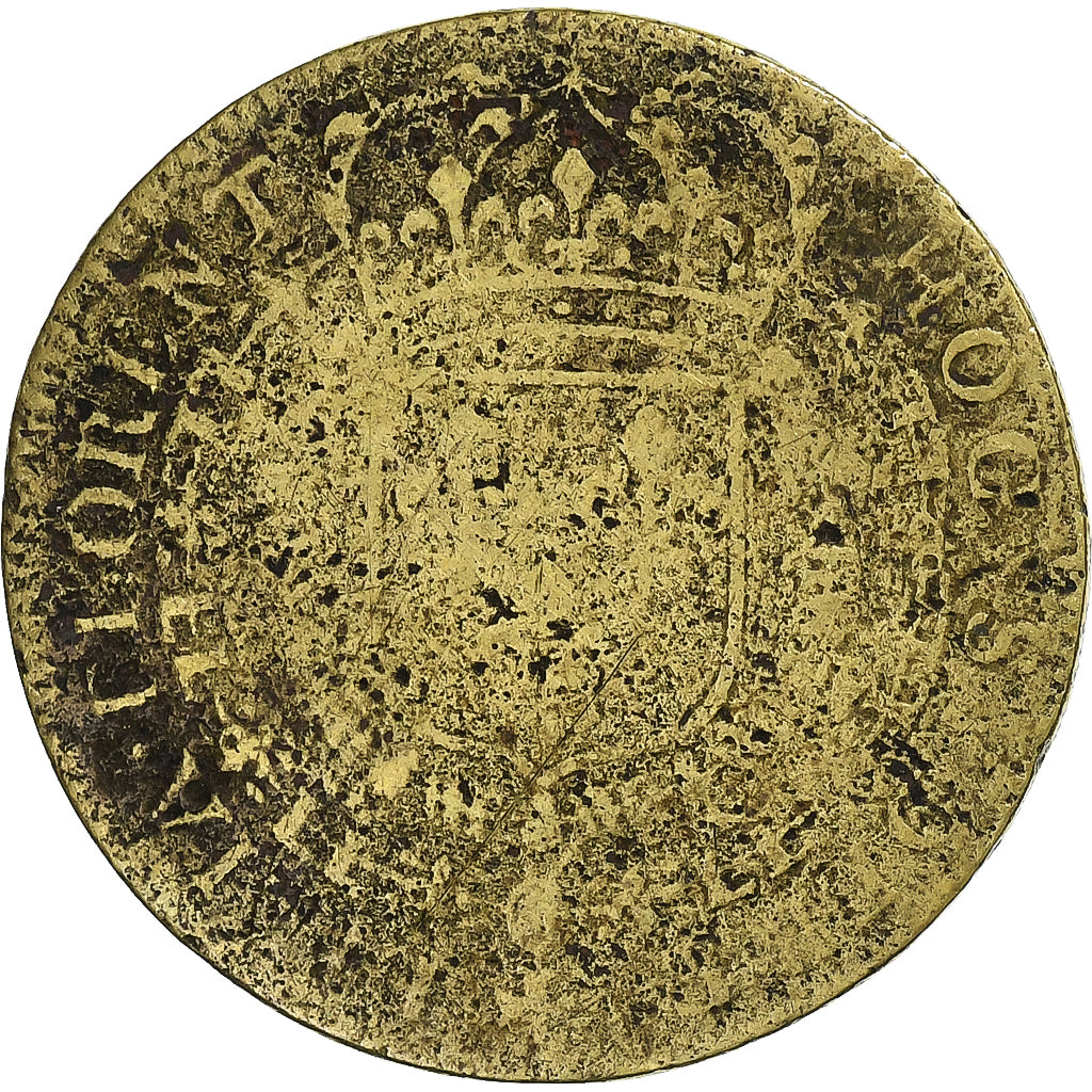 Frankreich, betaalpenning, Louis XIV, 1650, Messing, SGE+, Feuardent:12549