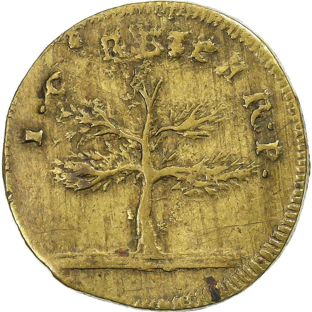 Deutschland, Nuremberg token, Louis XVI, Messing, S