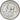 Francia, ficha, Charles de Gaulle, 1980, Argento, SPL