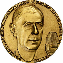 Frankreich, Medaille, Charles de Gaulle, 50e anniversaire de l’appel du 18