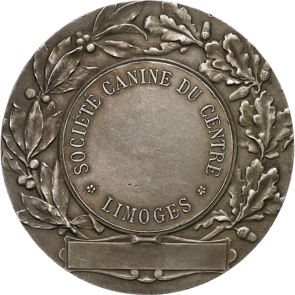 France, Medal, Société canine du Centre, Limoges, Silver, MS(60-62)