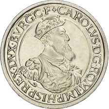 Belgien, 5 Ecu, Charles Quint, 1987, Silber, UNZ