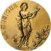 France, Medal, La Musique, Gilt Bronze, Lindauer, AU(55-58)