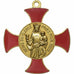 France, Médaille, Croix de Grand Clerc, Laiton, SUP