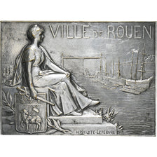 France, Médaille, Ville de Rouen, Argent, Hippolyte Lefèbvre, SUP