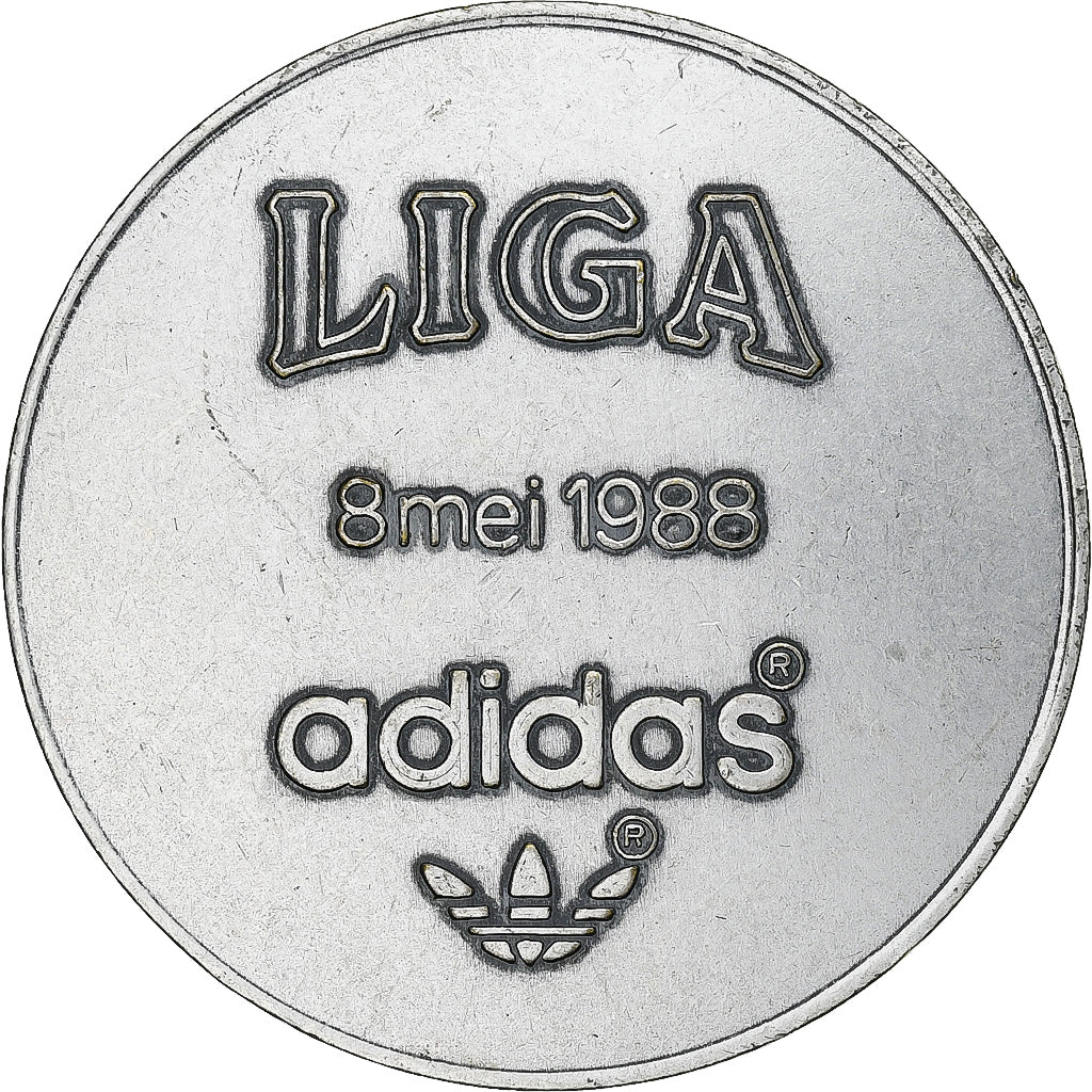 Netherlands, Medal, Internationale marathon Amsterdam, 1988, Copper-nickel