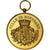 Frankreich, Medaille, Fête fédérale, ville de Montbard, 1909, Gilt Bronze