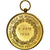 Frankreich, Medaille, Fête fédérale, ville de Montbard, 1909, Gilt Bronze