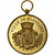 Frankreich, Medaille, Fête fédérale, ville de Montbard, 1909, Gilt Bronze