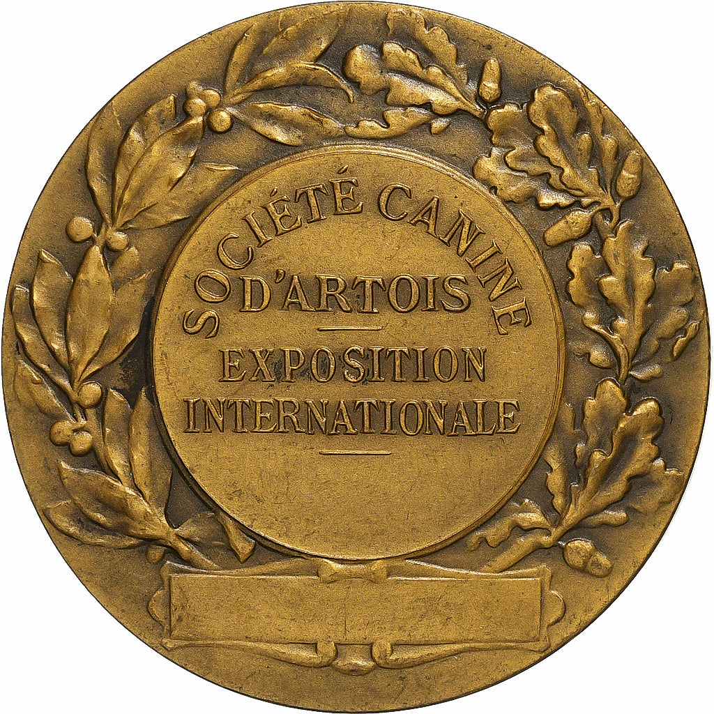 França, medalha, Société Canine d'Artois, Bronze, Rivet, AU(50-53)