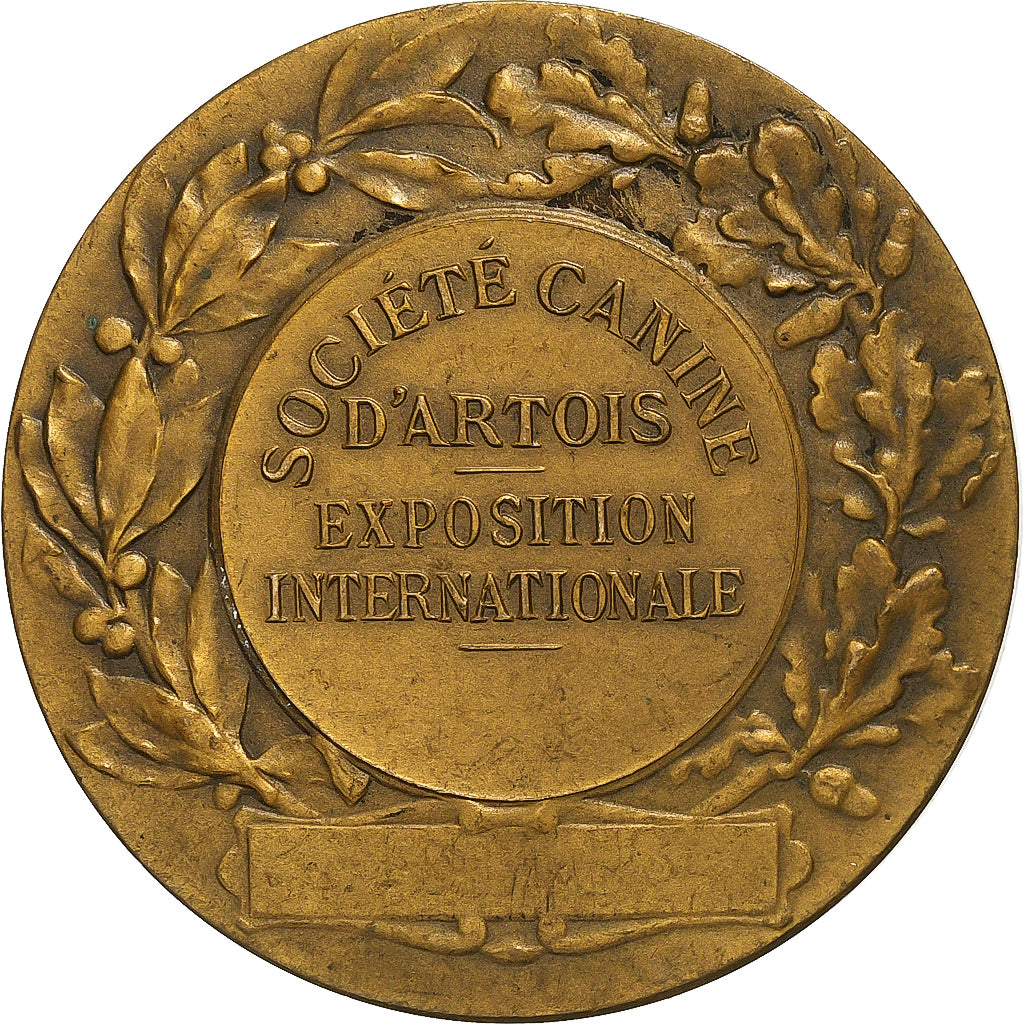 Frankreich, Medaille, Société Canine d'Artois, Bronze, SS+