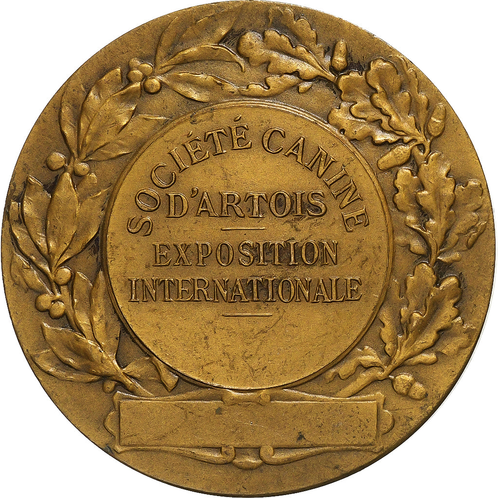 France, Medal, Société Canine d'Artois, Bronze, EF(40-45)