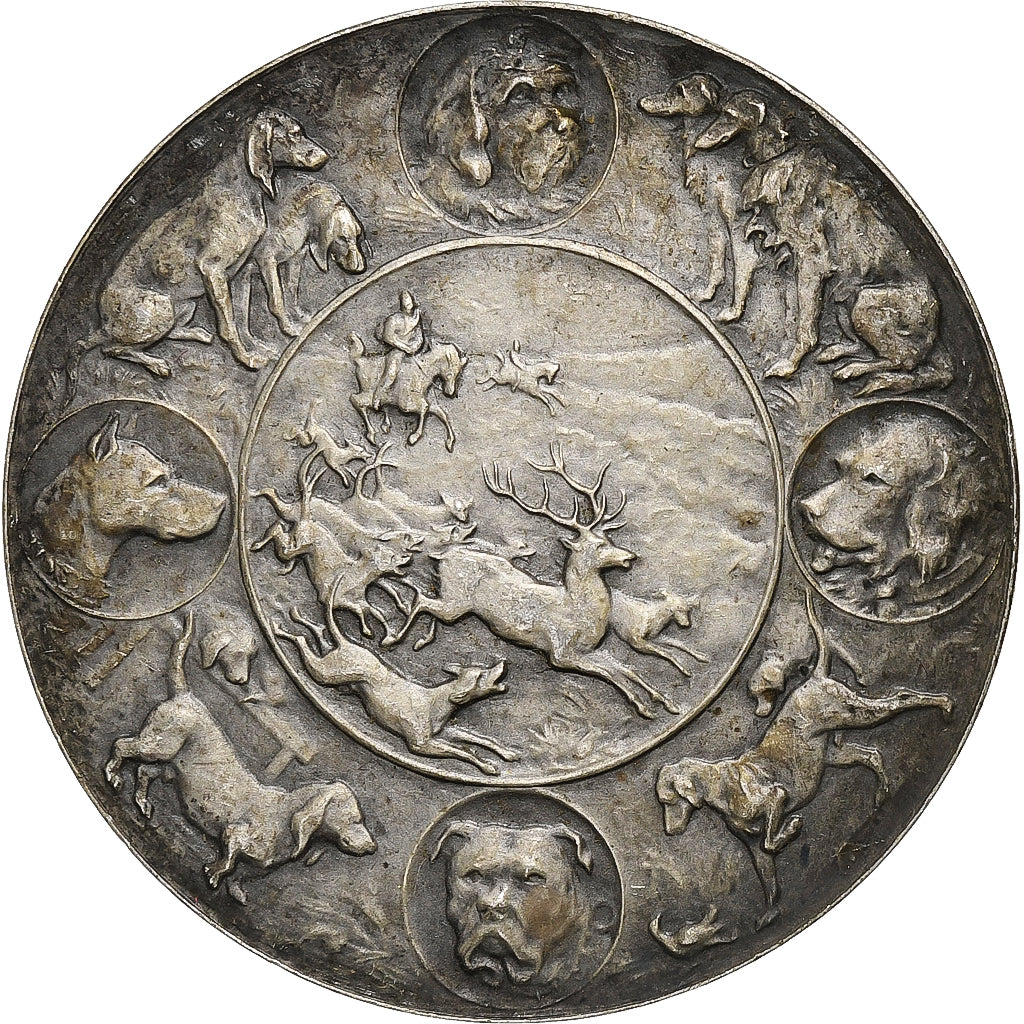 França, medalha, Société Canine d'Artois, Bronze Prateado, AU(50-53)