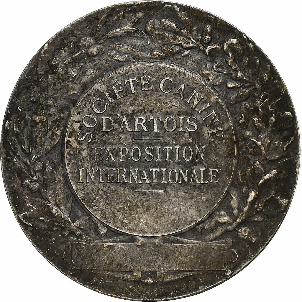 França, medalha, Société Canine d'Artois, Bronze Prateado, AU(50-53)