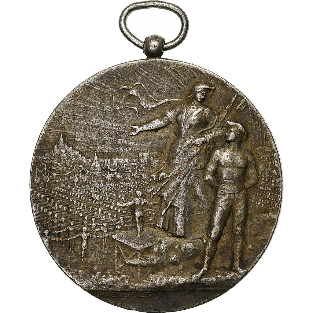 France, Médaille, Fédération Gymnastique et Sportive, Cholet, 1906