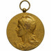 Frankreich, Medaille, Concours musical, ville de Tours, 1907, Gilt Bronze