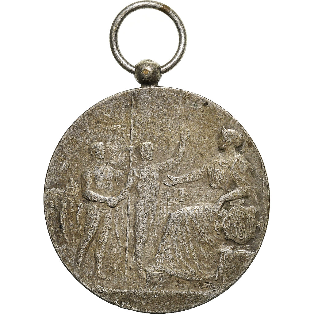 Francia, medaglia, Fédération Gymnastique et Sportive, Bressuire, 1911, Bronzo