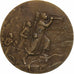 France, Medal, Zouaves à l'assaut, Bronze, AU(50-53)