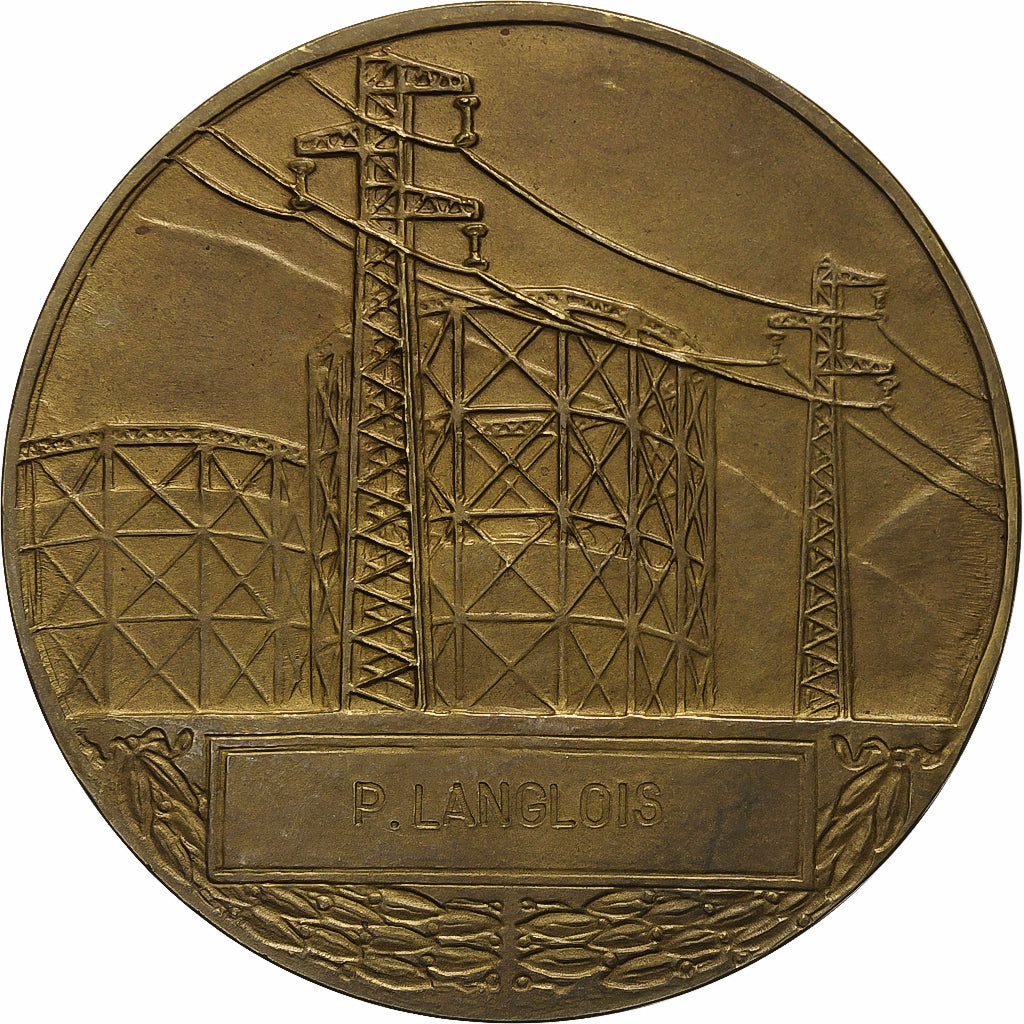França, medalha, Électricité de France et gaz de France, Bronze, Dropsy