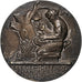 Frankreich, Medaille, Électricité de France et gaz de France, Silvered bronze