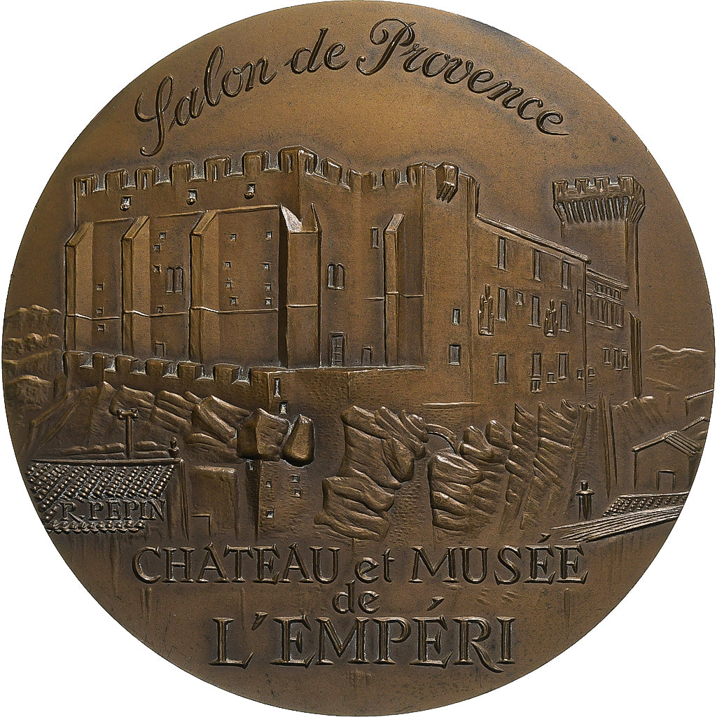 Francja, medal, Château et musée de l'Empéri, 1973, Brązowy, MS(60-62)