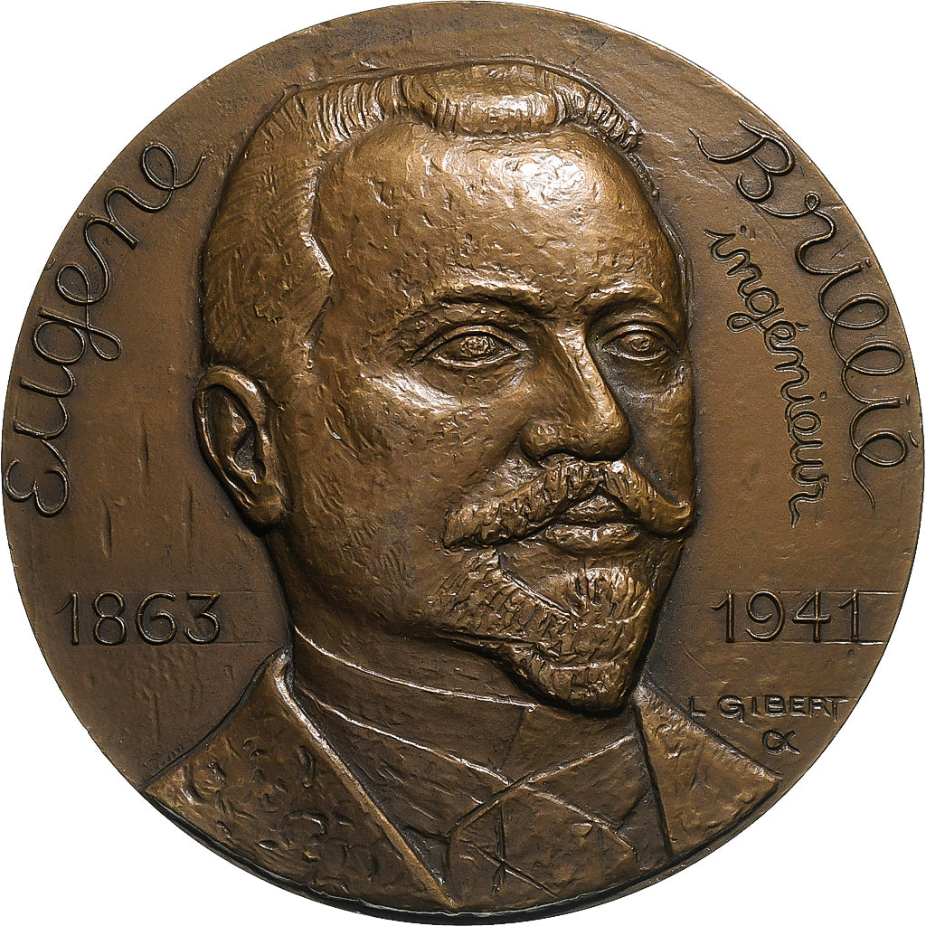 Francia, medalla, Eugène Brillié, 1974, Bronce, Gibert, AU55