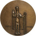 Francia, medalla, Cinquantenaire de l'Union des Aveugles de Guerre, 1968