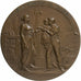 Frankrijk, Medaille, Caisse d'épargne de Tonneins, 1989, Bronzen, Henri Dubois