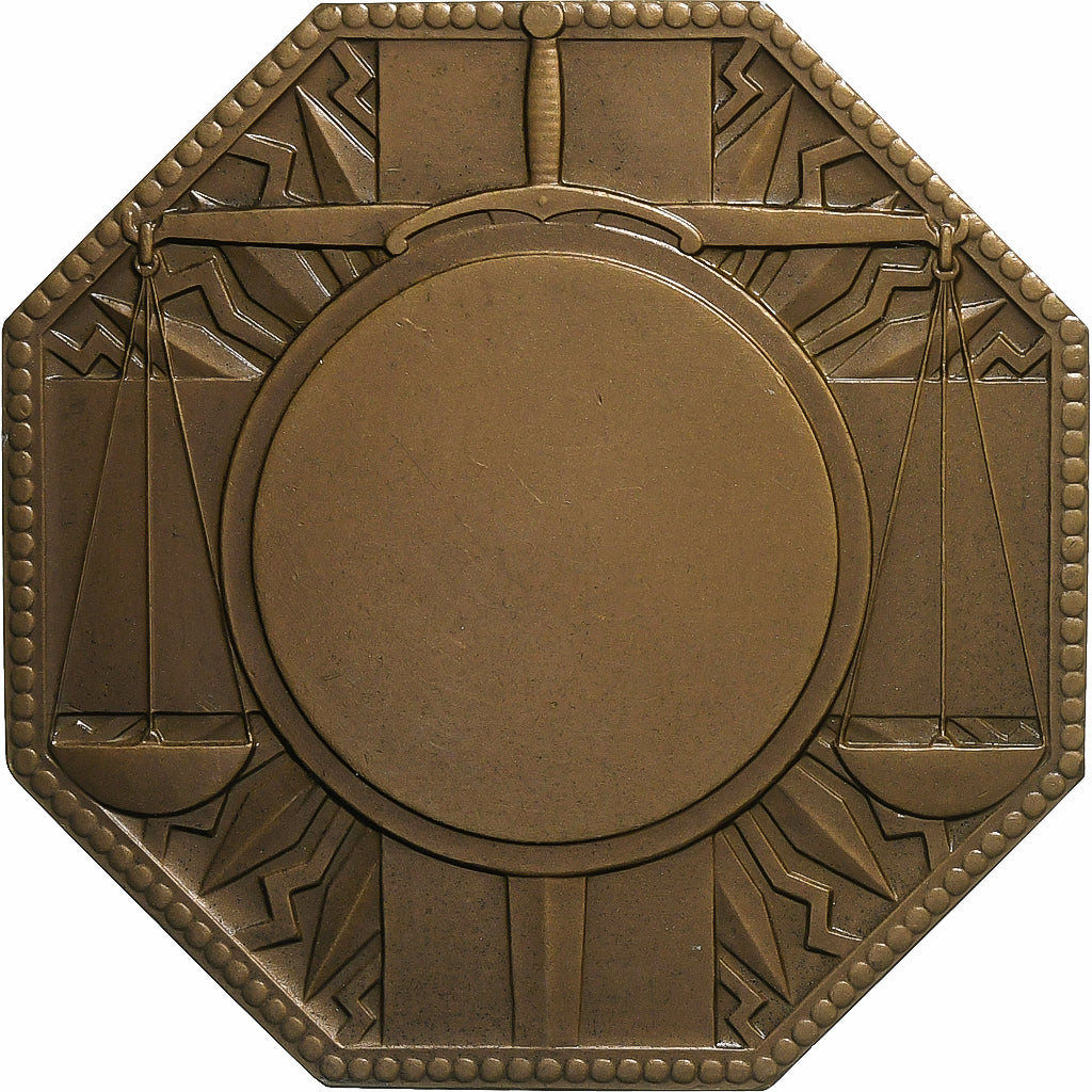 France, Médaille, saint Michel, 1969, Bronze, Turin, SUP