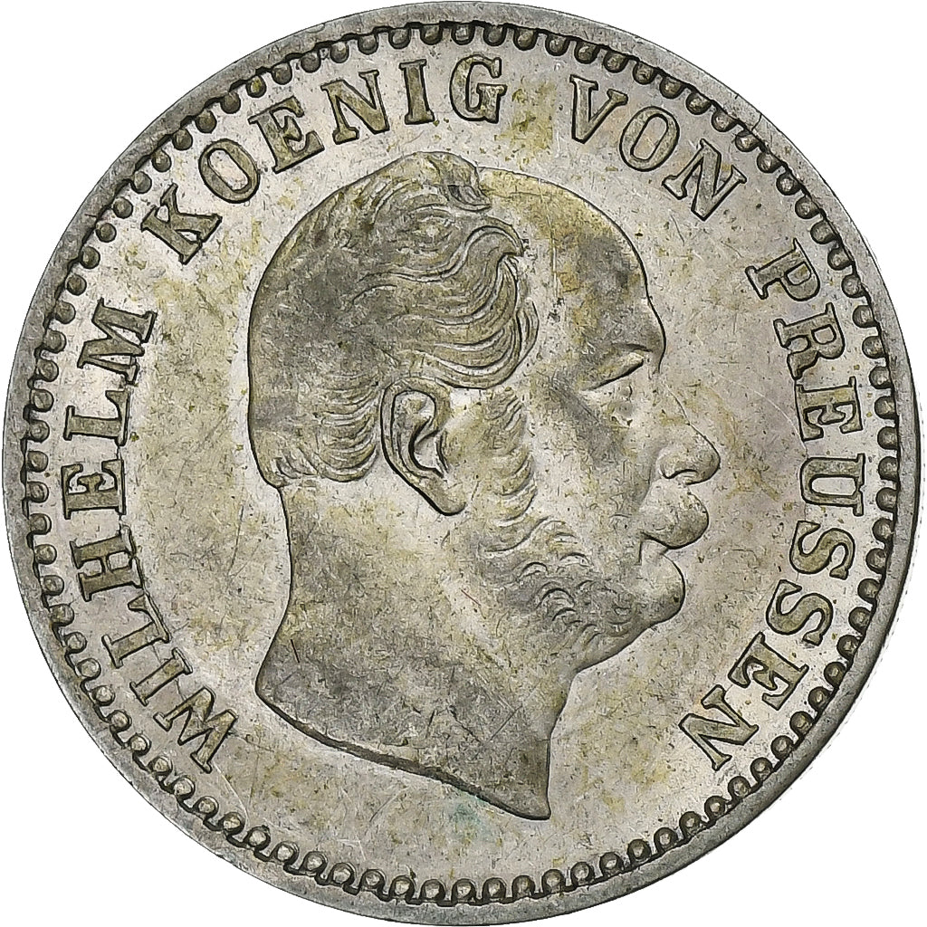 Kingdom of Prussia, Wilhelm I, 2 1/2 Silber Groschen, 1872, Berlin, Silver