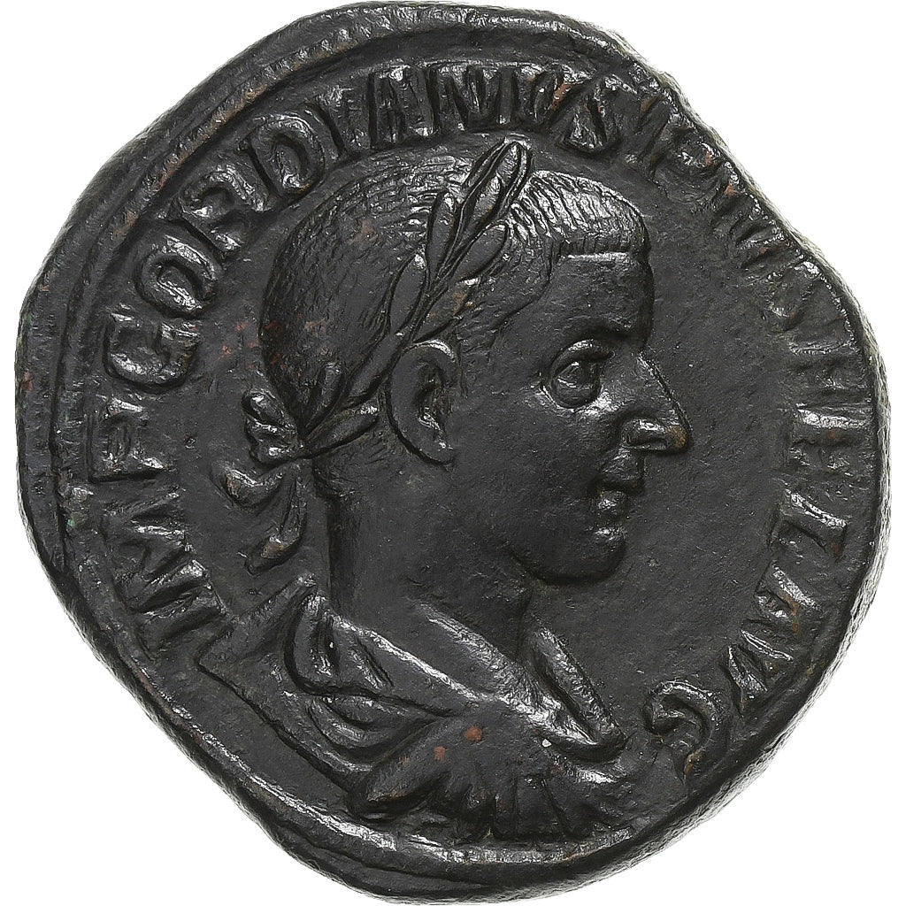 Gordian III, Sestertius, 240, Rome, Bronze, AU(55-58), RIC:294