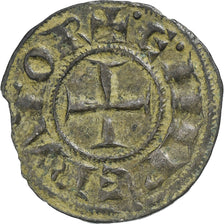 Royaume de Sicile, Henri IV et Constance, Denier, 1194-1197, Messine, Billon