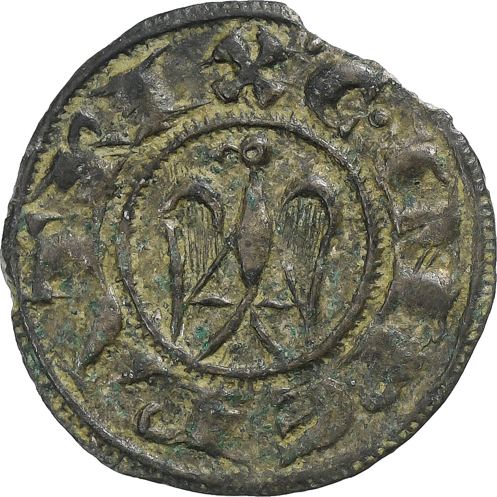 Royaume de Sicile, Henri IV et Constance, Denier, 1194-1197, Messine, Billon